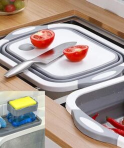 Tabla de cortar multifuncional + Dispensador de jabón