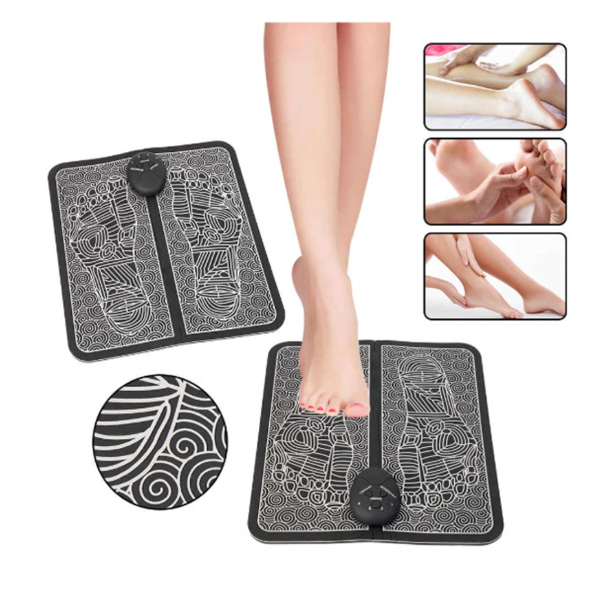 1696616998Tapete Masajeador Electroestimulador De Pies D