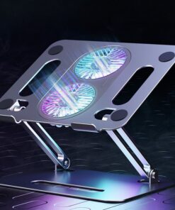 Soporte para computadora portátil con ventilador