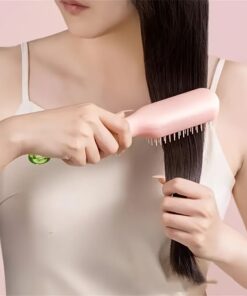 Cepillo para el cabello autolimpiante